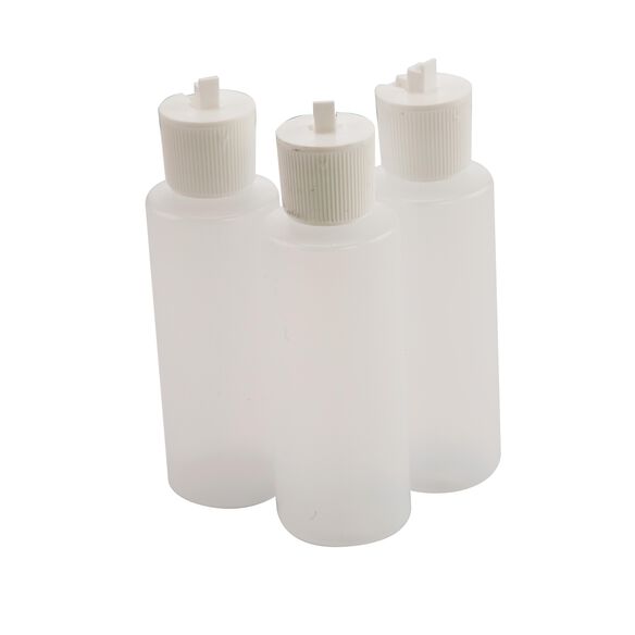 Flip Top Solvent Bottles, 3 pack