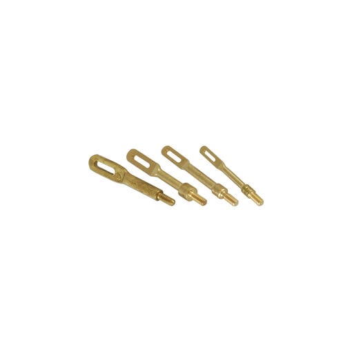 Solid Brass Slotted Tip Rifle/Handgun set of four