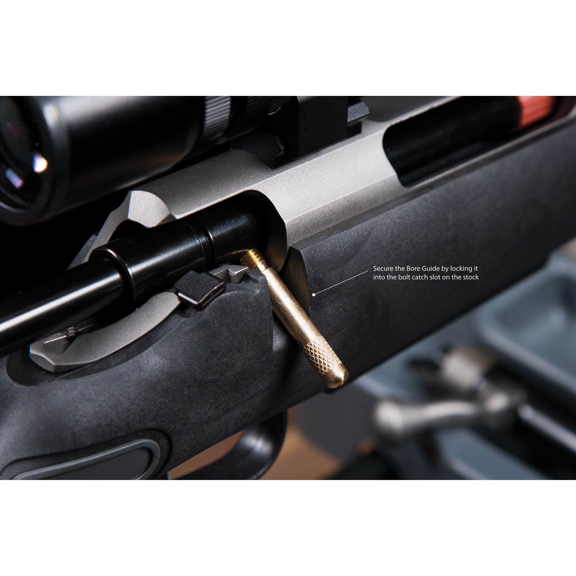 4pcs Universal Bore Guide for Rifle,Gun Clean Brush,Gun Cleanning Accessories MC 