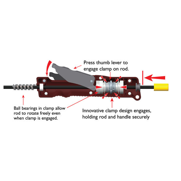 Max Force Carbon Fiber Cleaning Rod