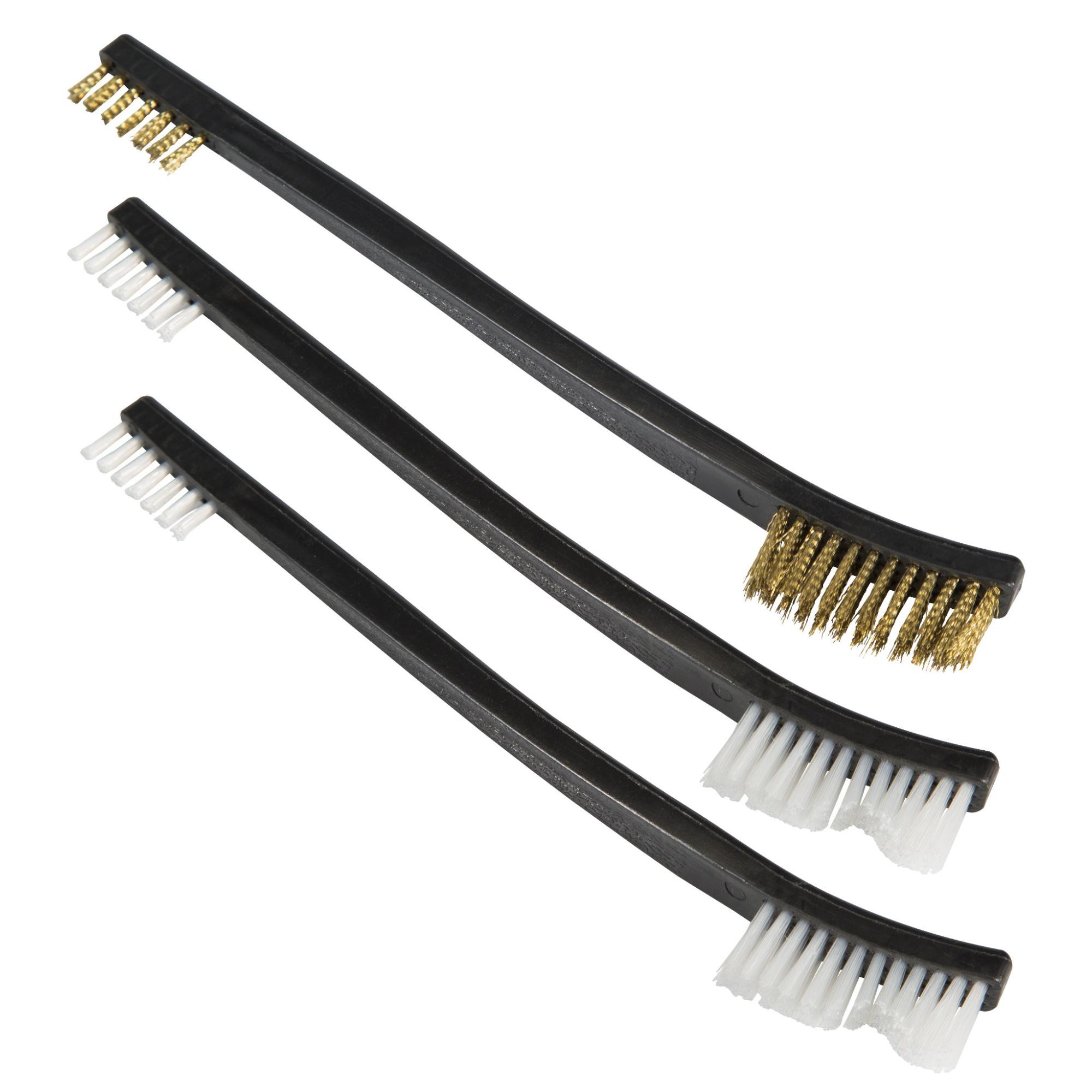 Double Ended Cleaning Brush Set Pack Of 3 Tipton